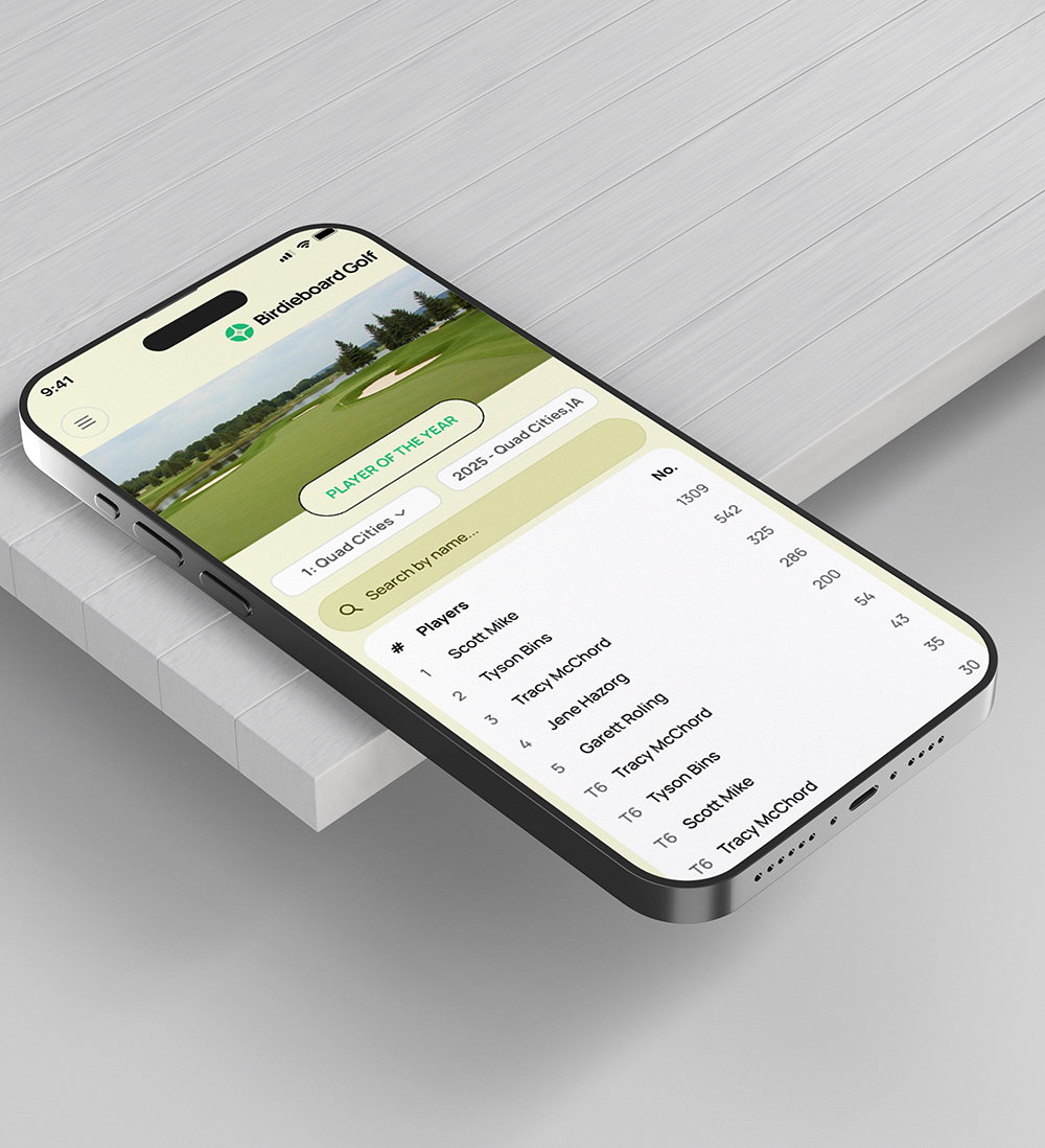 Developing a Comprehensive Golf Tournament Management Platform